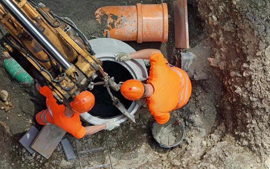 travaux assainissement Verberie
